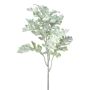 Artificial branch Silver ragwort VORMET, grey-green, 18"/45cm