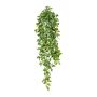 Artificial hanging plant: climbing fig LARNIS, support stick, green, 31"/80cm