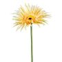 Decorative flower Gerbera FELISY, yellow, 26"/65cm