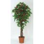 Artificial bougainvillea INGTRAUD, real stems, flowers, fuchsia, 5ft/150cm - Made in Italy