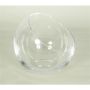 Glass bowl NELLY OCEAN, clear, 7"/17cm, Ø6"/15,5cm