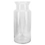 Glass vase HANNA OCEAN, clear, 22"/55cm, Ø9"/24cm