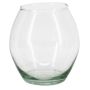 Glass vase CARADOC, clear, 4.7"/12cm, Ø4.7"/12cm