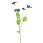 False branch Pansy YENIA, blue, 24"/60cm
