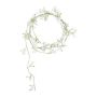 Artificial gypsophila garland SIVON, white, 6ft/180cm