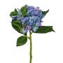 Artificial flower Hydrangea VOSTE, blue-purple, 18"/45cm