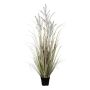 Artificial grass Calamagrostis epigejos LERVA with panicles, green-pink, 4ft/125cm