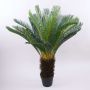 Artificial cycas palm WERFLI in decorative pot, 4ft/110cm