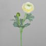 CADISS artificial ranunculus, cream, 50 cm, Ø7.5 cm