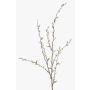 Artificial Pussy willow spray WALDEMAR, with flowers, brown, 4ft/120cm