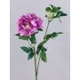 Artificial peony branch ZEXLIN, lilac-pink, 70cm
