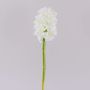 Artificial hyacinth KALENDRA, white, 12"/30cm
