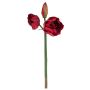 Artificial amaryllis GRELTA, red, 80cm