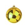 Christmas tree ball TEODORA, shiny gold, Ø12"/30cm