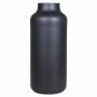 Glass table vase SIARA, black matt, 14"/35cm, Ø6"/15cm