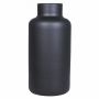 SIARA glass vase, matt black, 30cm, Ø15cm