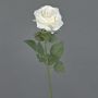 Artificial rose KAILIN, cream, 26"/65cm