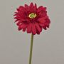 Artificial gerbera QIUDONG, red, 20"/50cm