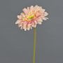 Artificial gerbera QIUDONG, peach-pink, 20"/50cm