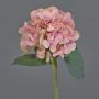 Artificial hydrangea XINCHENG, pink-green, 20"/50cm