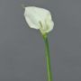 Artificial calla ZHILONG, white, 22"/55cm