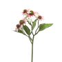 Artificial echinacea branch HANYU, pink-white, 20"/50cm