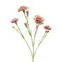 Artificial carnation AHONG, lilac-pink, 24"/60cm
