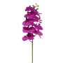 Artificial Phalaenopsis orchid branch SONGYA, pink, 31"/75cm