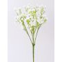 Artificial gypsophila bush CECILIA, white, 12"/30cm, Ø0.4"/1cm