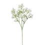 Artificial gypsophila CECILIA, white, 22"/55cm, Ø0.4"/1cm