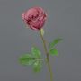 Artificial rose RUYUN, antique pink-green, 18"/45cm