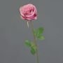 Artificial rose RUYUN, pink, 18"/45cm