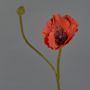 Artificial poppy YILAN, red, 24"/60cm