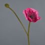 Artificial poppy YILAN, pink, 24"/60cm