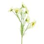 Artificial cosmos branch YUNIAN, cream, 31"/75cm