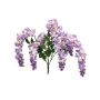 Decorative wisteria branch JIALAN, purple, 31"/75cm