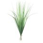 Artificial Pampas grass bunch YAQING, spike, green, 24"/60cm