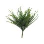 Artificial fern YUENA on spike, green, 14"/35cm
