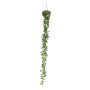 Artificial hanging Senecio FENGXI on spike, green, 24"/60cm