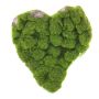 Artificial moss heart decoration YUEYA, green, 12"x10"/30x25cm