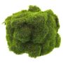 Artificial moss stone decoration YUELAN, green, 8"x5.5"/20x14cm