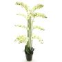 Artificial Phalaenopsis orchid CHENXU, white, 5ft/140cm