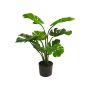 False Philodendron Monstera Deliciosa plant LIMEINA, 28"/70cm