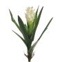 Artificial alpinia purpurata LINNIE, white, 22"/55cm