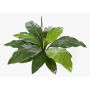 Artificial anthurium HAILEY, green, 33"/85cm
