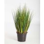 Fake foxtail grass FELIX, green, 24"/60cm