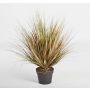 Artificial dune grass FABIAN, green-brown, 20"/50cm