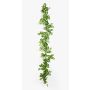 Artificial syngonium garland AOLOA, green-white, 6ft/180cm