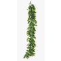 Fake Philodendron Variegata garland LAPI, 6ft/180cm