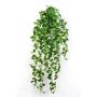 Artificial Fittonia hanging plant JAMIRO, spike, green-white, 33"/85cm